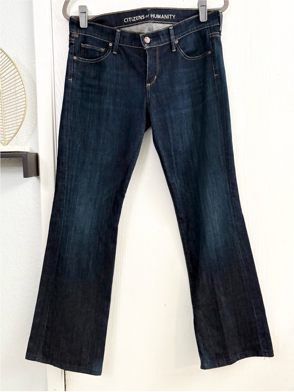 Citizens Of Humanity Dita Petite Bootcut Leg Dark Indigo Jeans Size 29